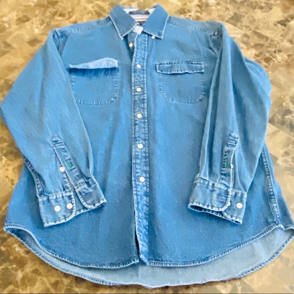 Vintage Tommy Hilfiger button up
